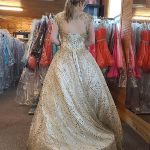 Beautiful Grad Dress - Picture 2 of 3